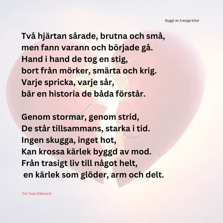 Byggt av trasiga bitar
