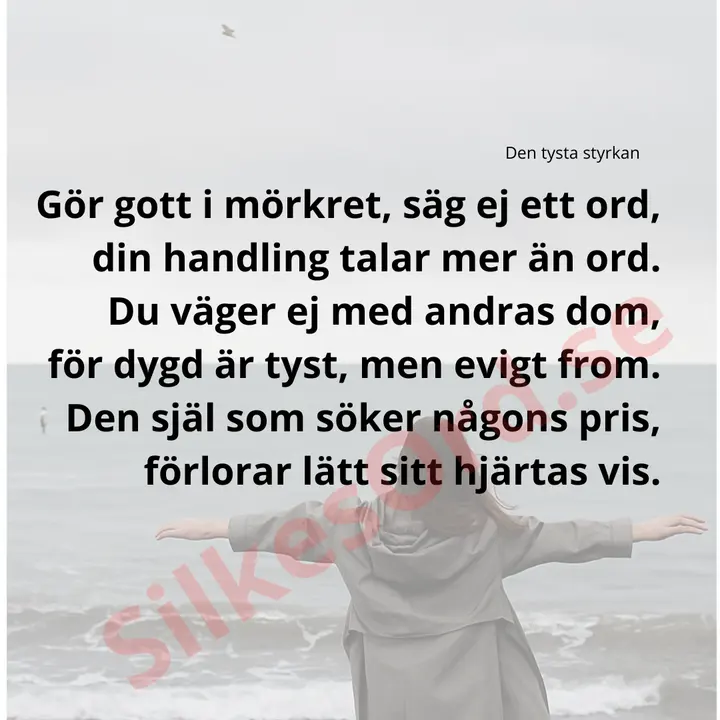 Den tysta styrkan