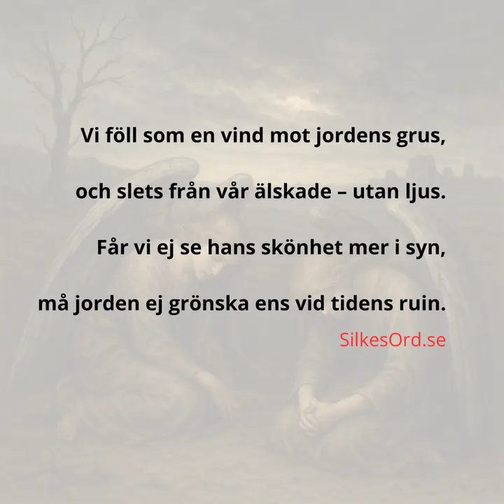 Vi foll som en vind d